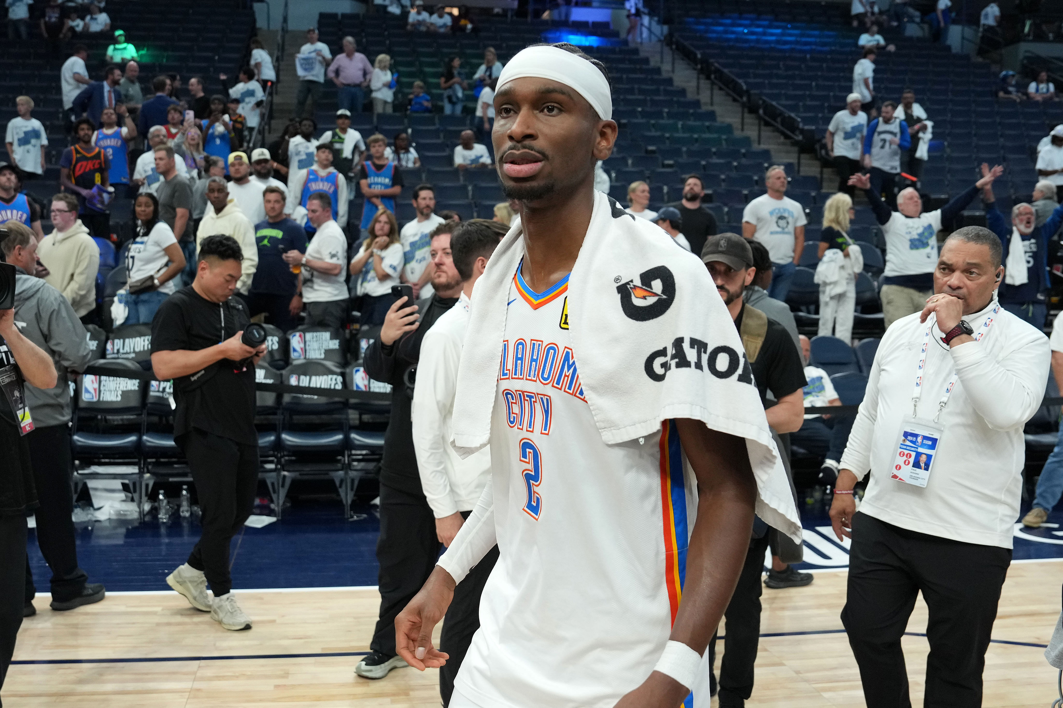 Shai Gilgeous-Alexander had historic performance in Game 4. (Photo: IMAGN)